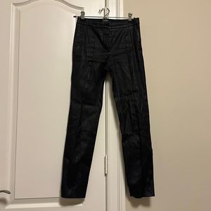 Black shiny trouser